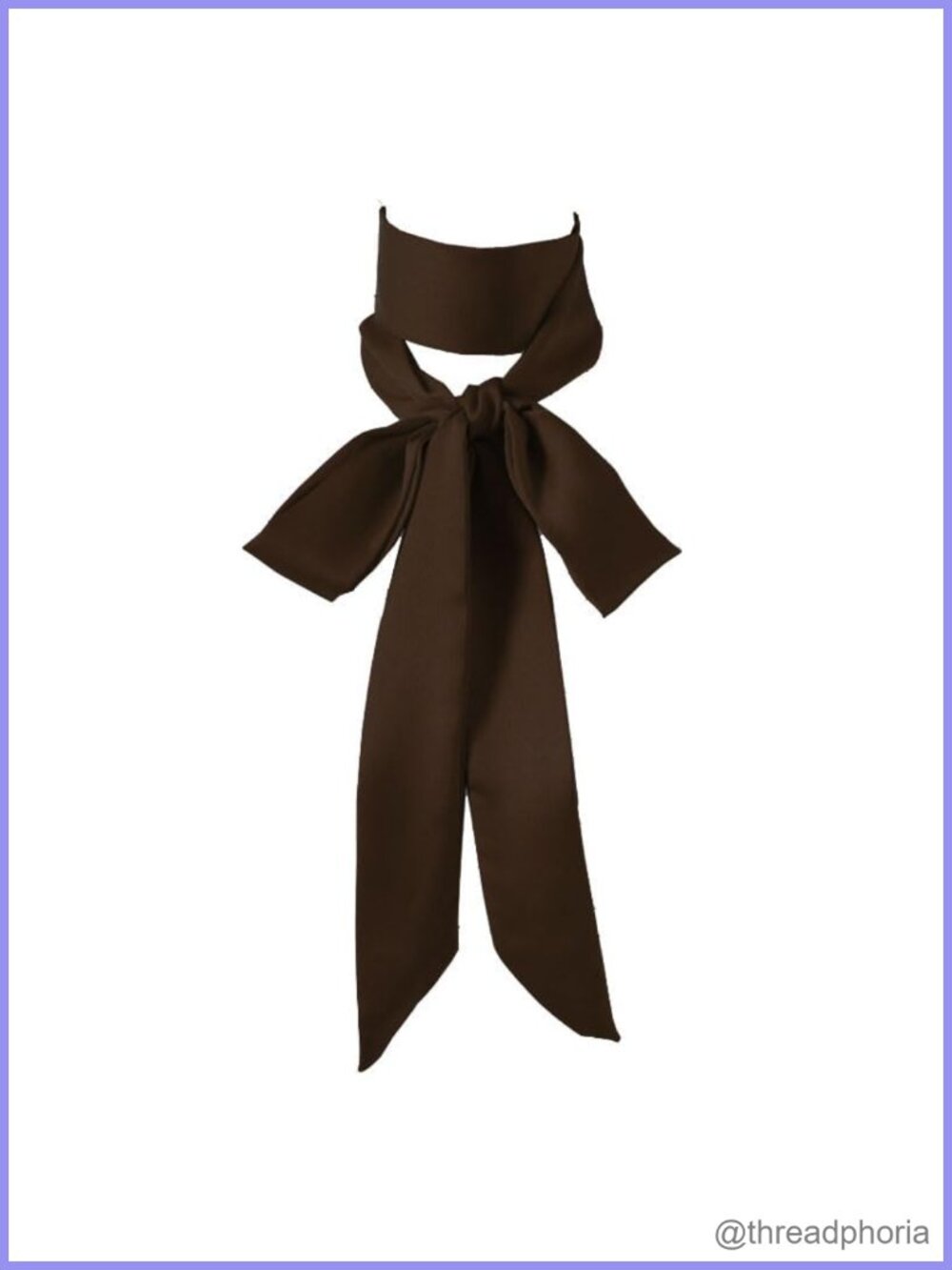 Long Skinny Satin Neck Scarf Ribbon Tie Belt Lightweight Slim